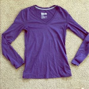 Long sleeve nike dri-fit top